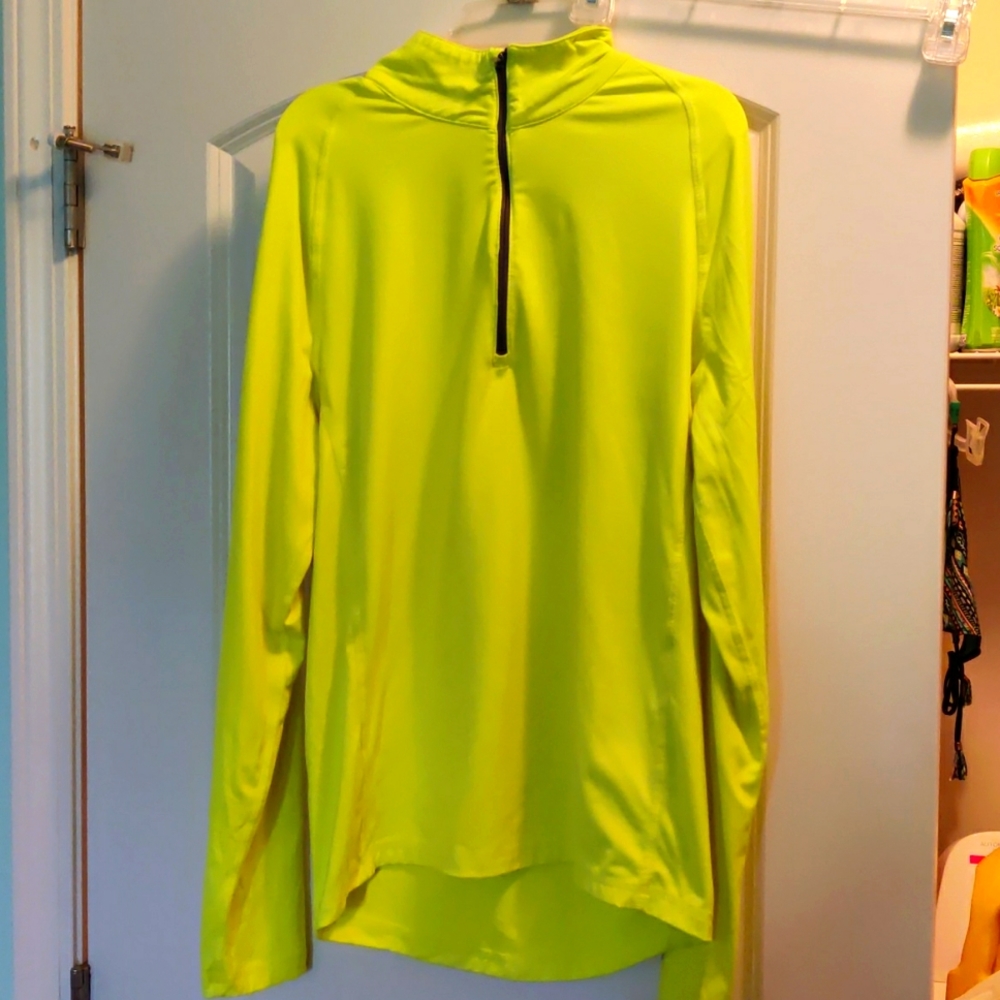 Long sleeve neon top
